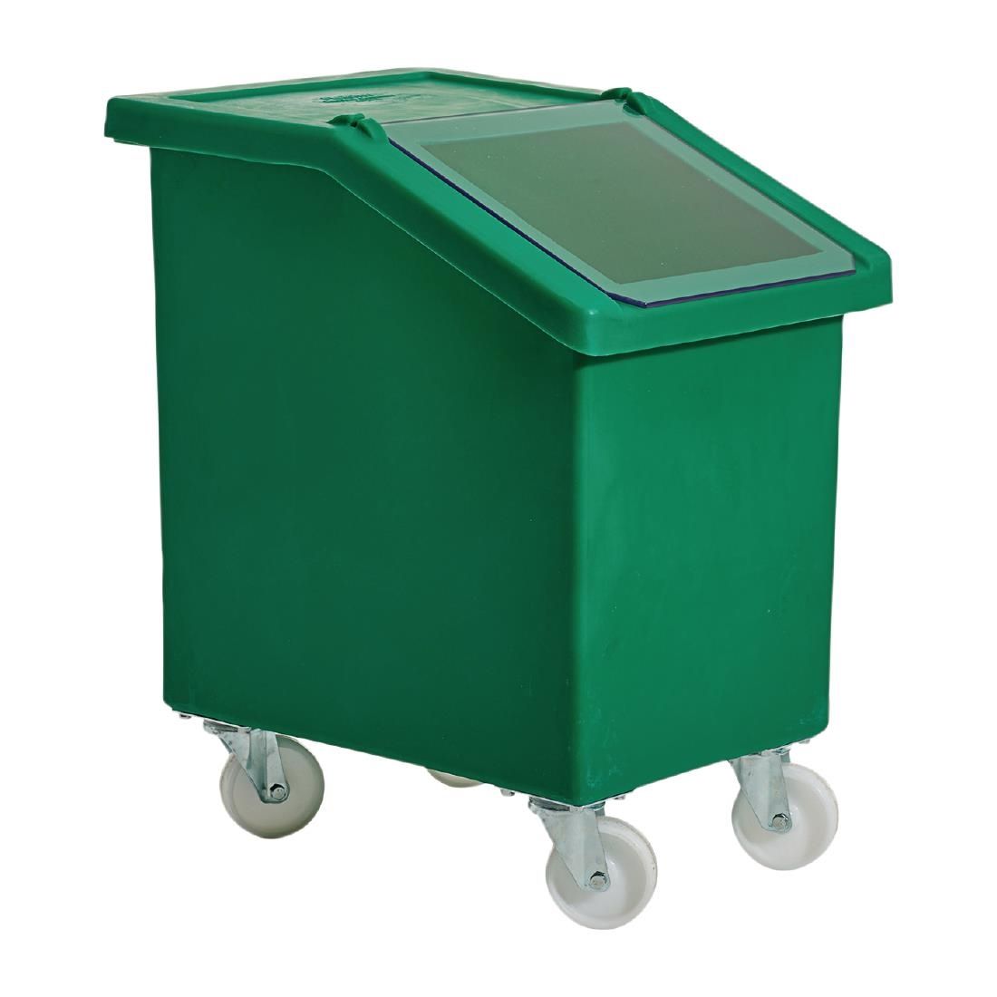 W785 Mobile Ingredient Bin 90Ltr Green