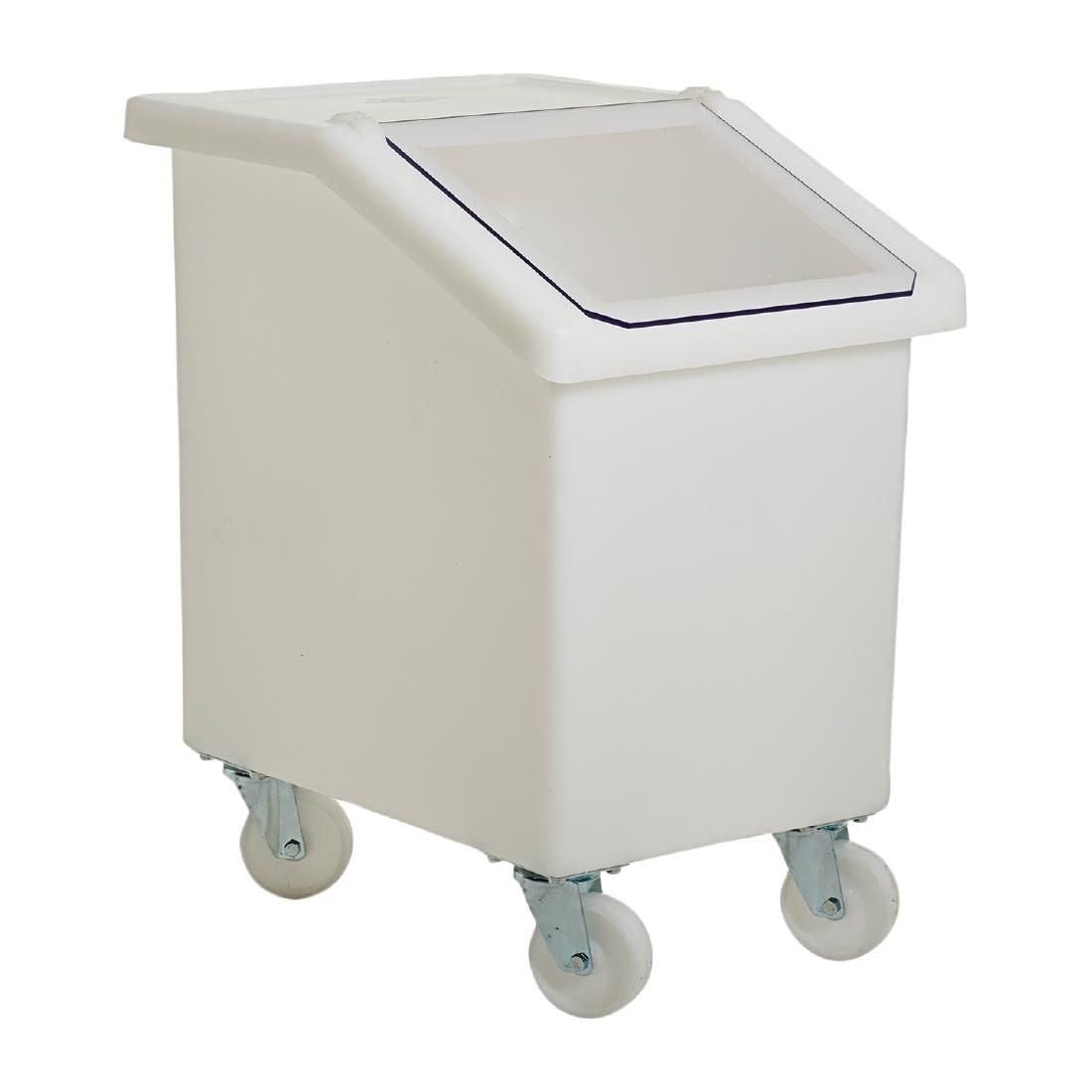 W782 Mobile Ingredient Bin 90Ltr White
