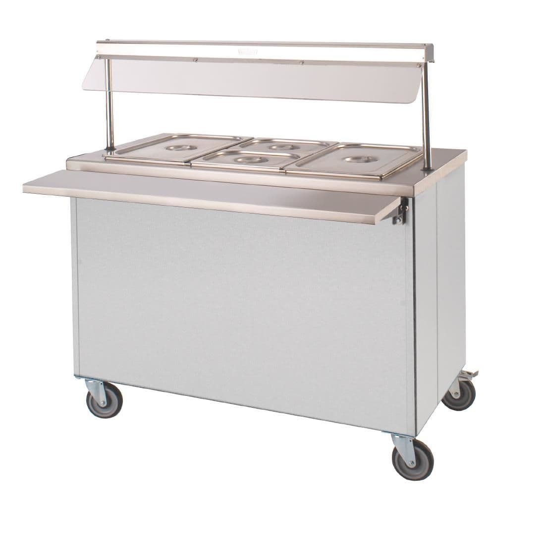 DT595 Moffat Mobile Hot Cupboard with Dry Heat Bain Marie 2FBM