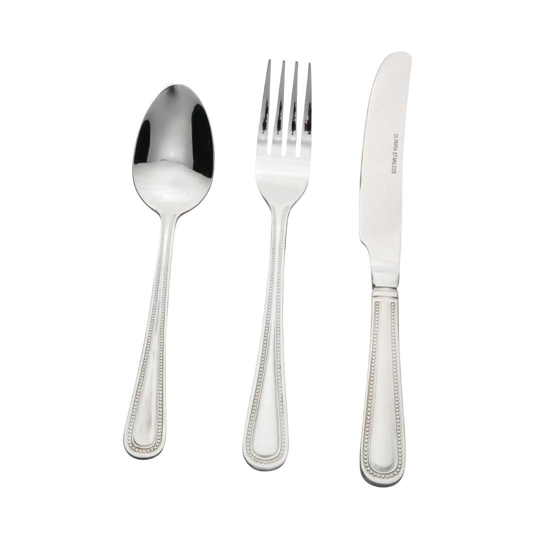 S380 Olympia Bead Cutlery Sample Set (Pack of 3)