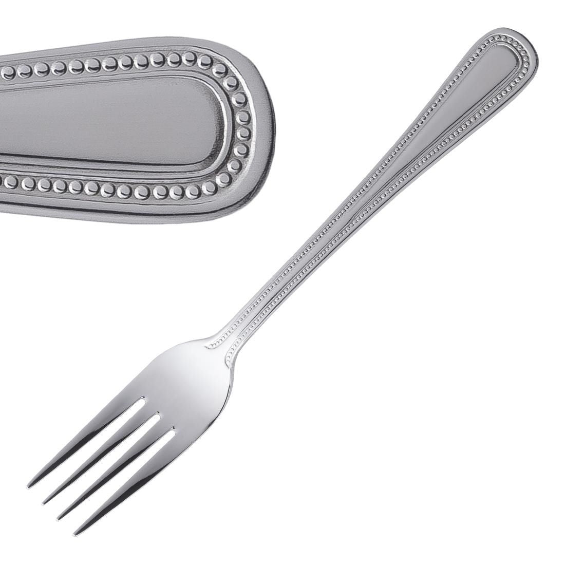C128 Olympia Bead Dessert Fork (Pack of 12)