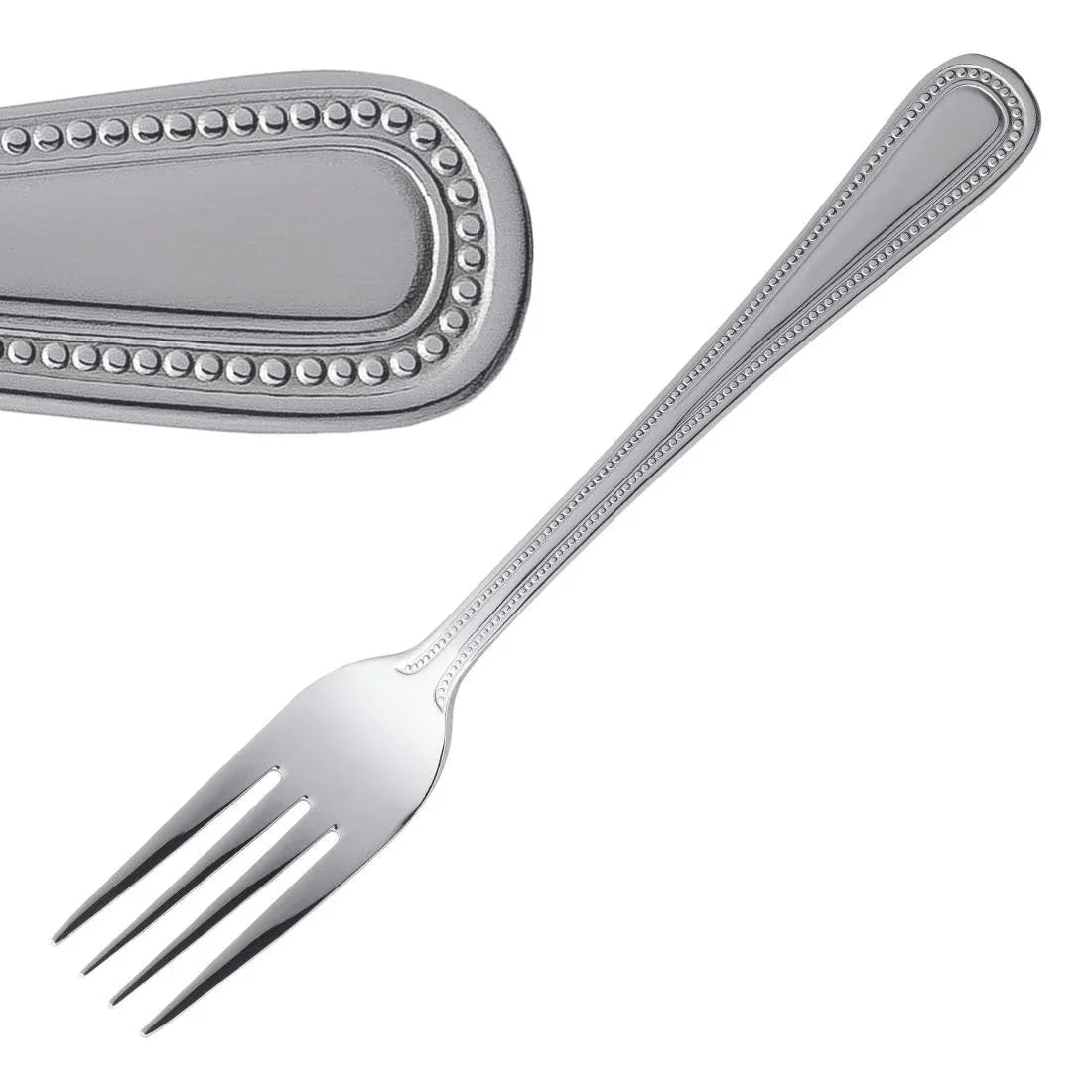 C128 Olympia Bead Dessert Fork (Pack of 12) - JD Catering Equipment Solutions Ltd