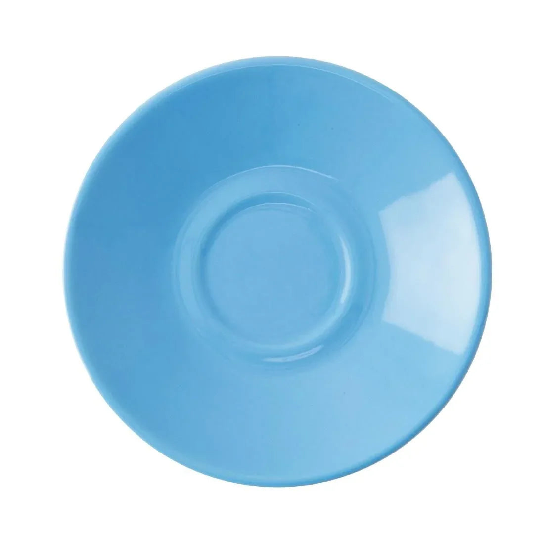 HC406 Olympia Cafe Espresso Saucers Blue (Pack of 12) - JD Catering Equipment Solutions Ltd