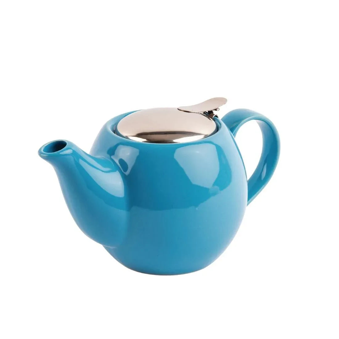 HC409 Olympia Cafe Teapot 510ml Blue - JD Catering Equipment Solutions Ltd