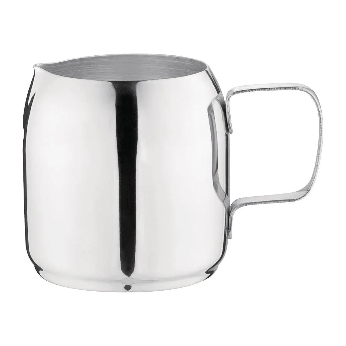 J325 Olympia Cosmos Milk Jug Stainless Steel 145ml - JD Catering Equipment Solutions Ltd