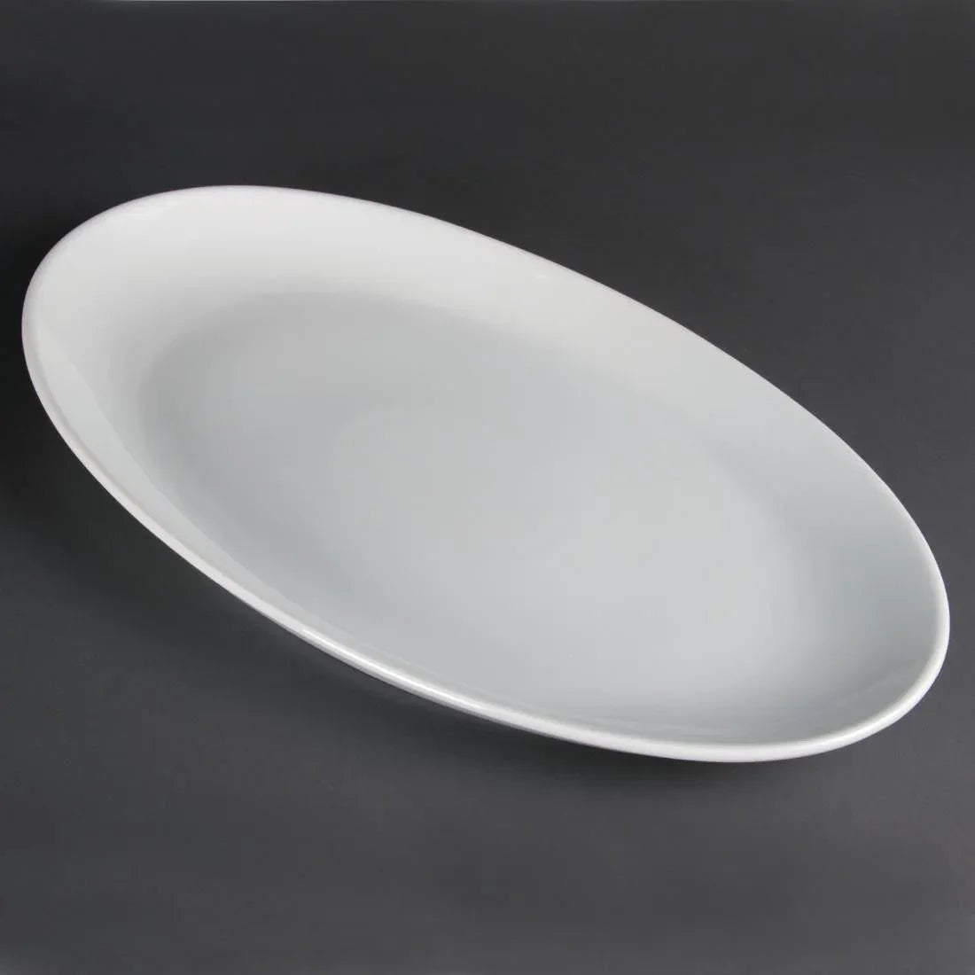 CC892 Olympia French Deep Oval Plates 500mm - JD Catering Equipment Solutions Ltd