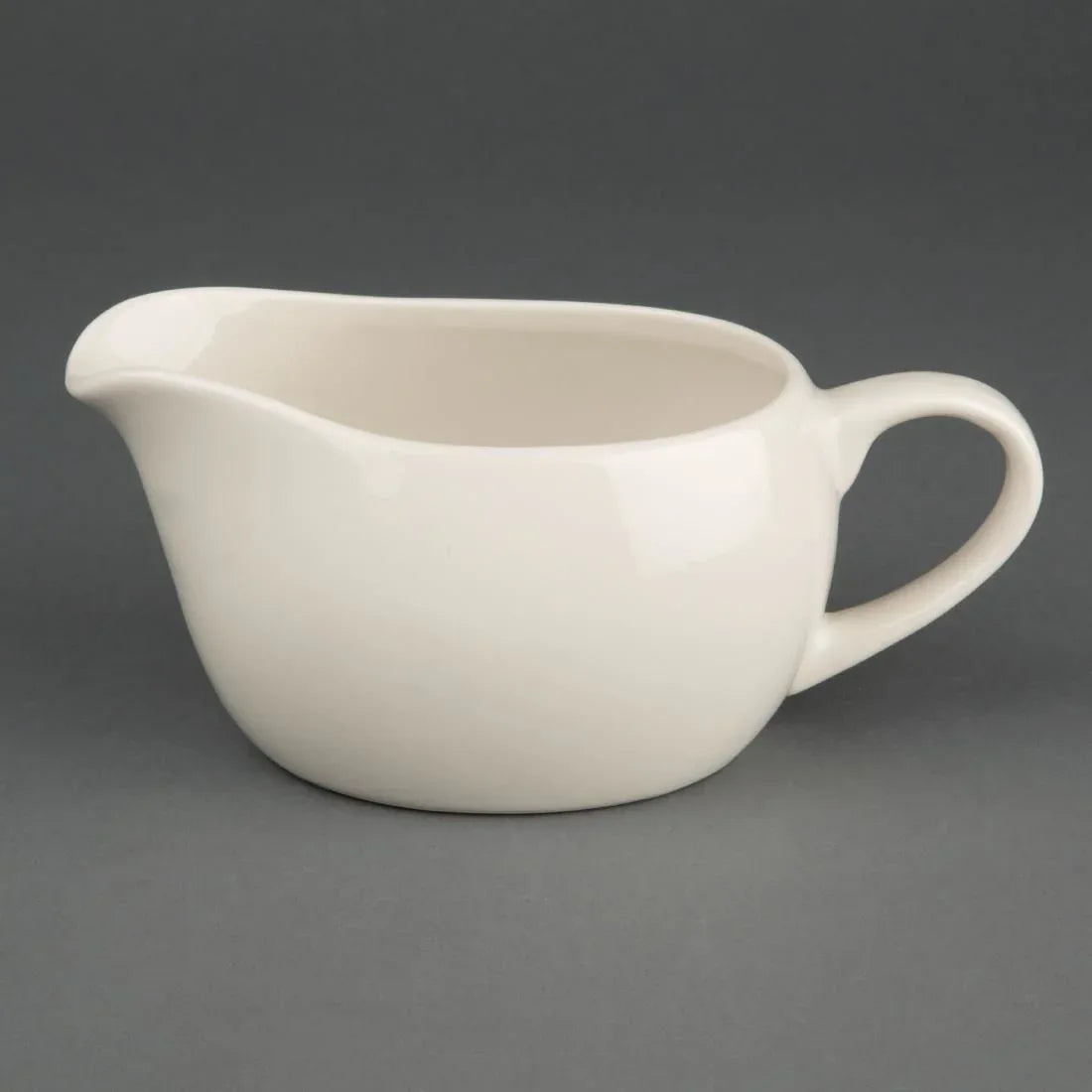 U852 Olympia Ivory Sauce Boats 350ml 12oz (Pack of 6) - JD Catering Equipment Solutions Ltd