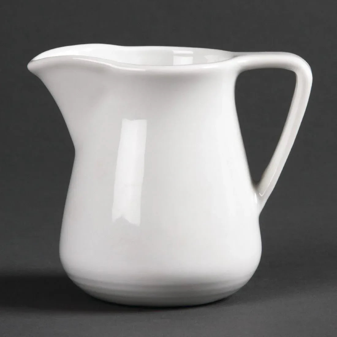 U097 Olympia Linear Cream Jugs 137ml (Pack of 12) - JD Catering Equipment Solutions Ltd