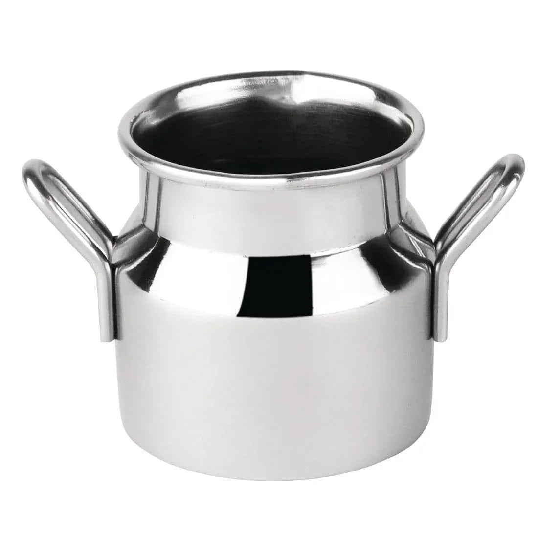 CL203 Olympia Stainless Steel Mini Milk Churn Small 60ml - JD Catering Equipment Solutions Ltd