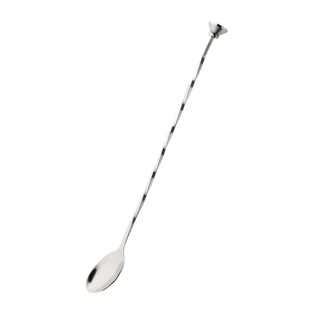 K474 Olympia Twisted Bar Spoon with Disc End