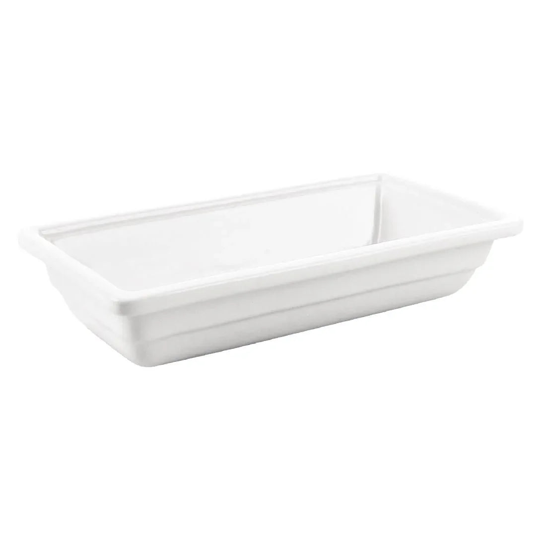 U810 Olympia Whiteware 1/3 One Third Size Gastronorm 65mm - JD Catering Equipment Solutions Ltd