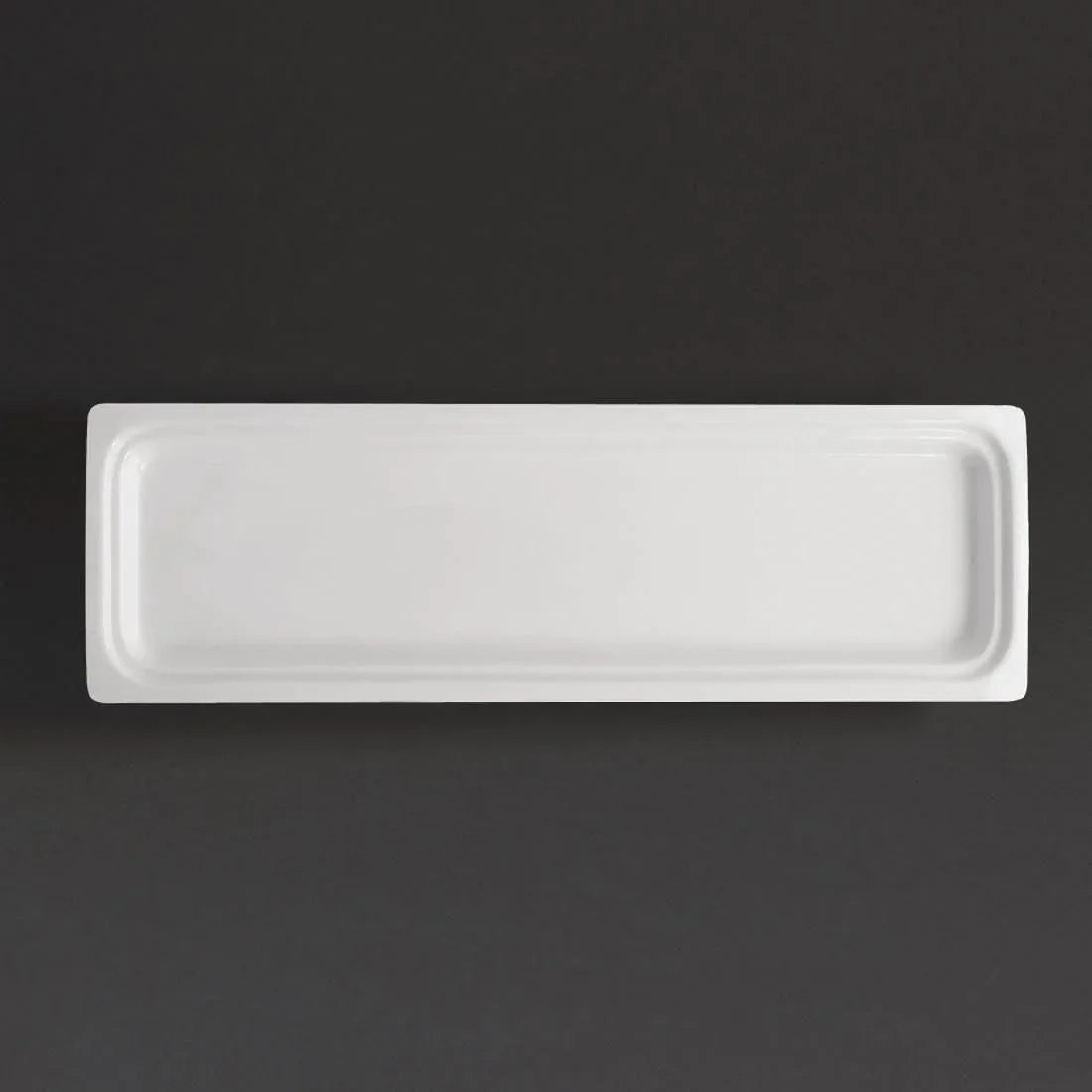 CD715 Olympia Whiteware 2/4 Two Fourths Size Gastronorm - JD Catering Equipment Solutions Ltd