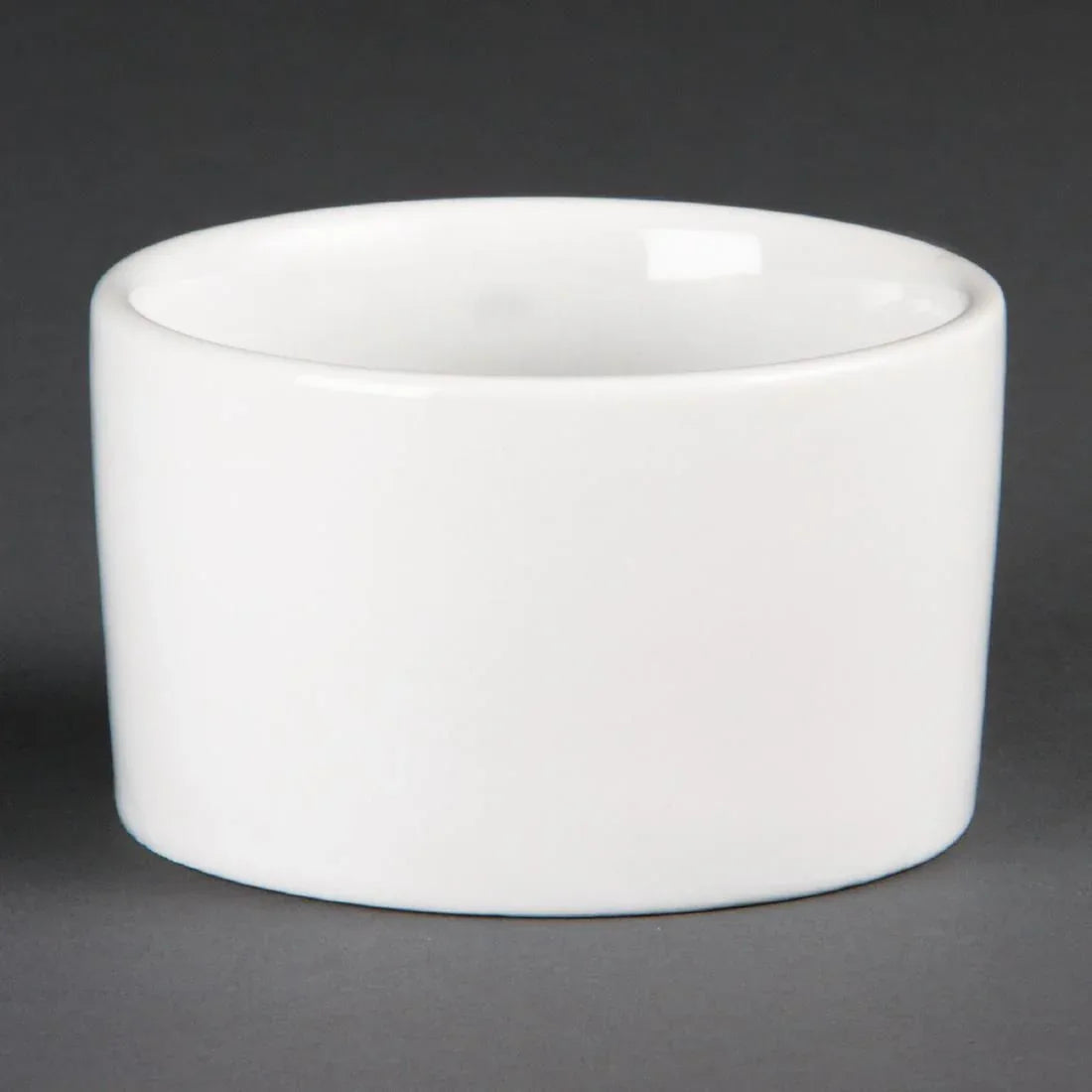 U176 Olympia Whiteware Contemporary Ramekins 90mm (Pack of 12) - JD Catering Equipment Solutions Ltd