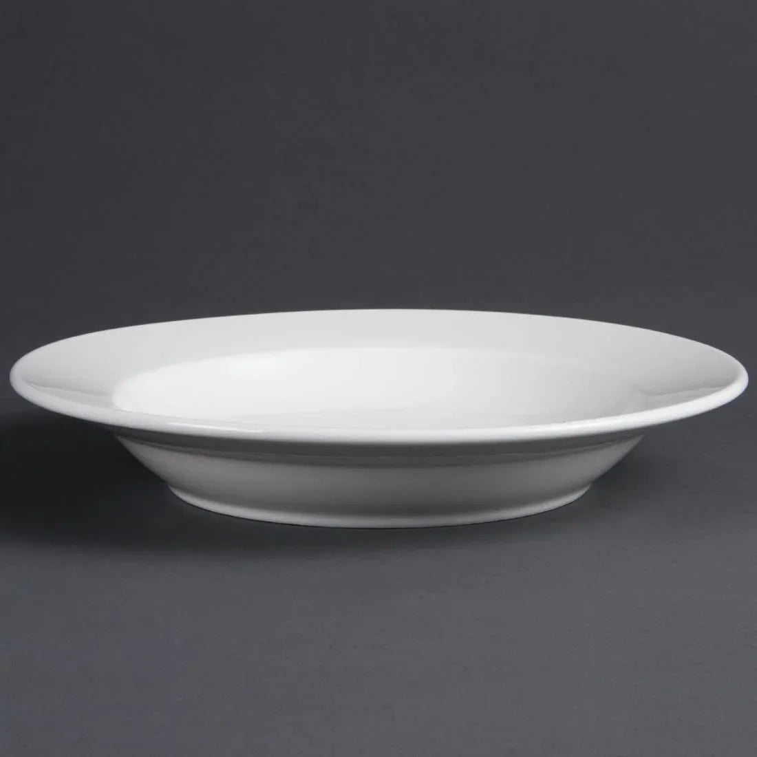 C363 Olympia Whiteware Deep Plates 270mm 2Ltr (Pack of 6) - JD Catering Equipment Solutions Ltd