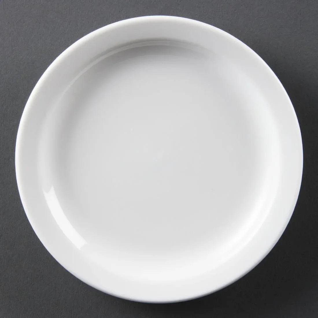CB486 Olympia Whiteware Narrow Rimmed Plates 150mm (Pack of 12) - JD Catering Equipment Solutions Ltd