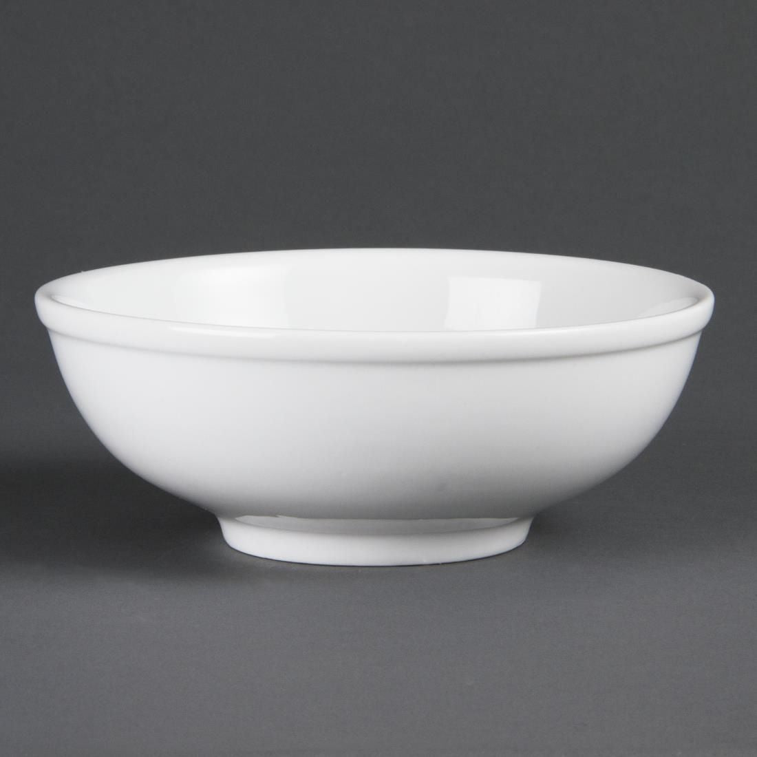 C329 Olympia Whiteware Noodle Bowls 190mm (Pack of 6)