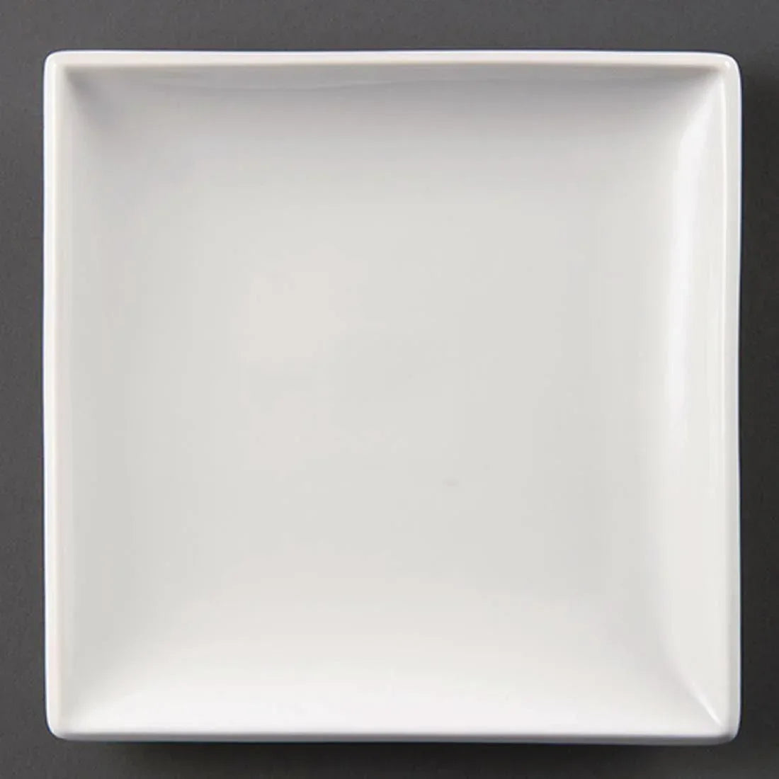 U156 Olympia Whiteware Square Plates 295mm (Pack of 6) - JD Catering Equipment Solutions Ltd