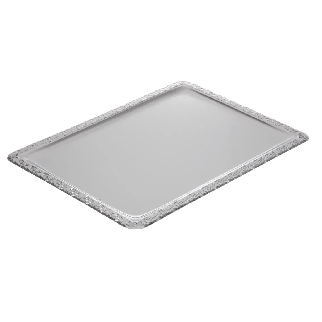 P006 APS Stainless Steel Rectangular Service Tray 500mm - JD Catering Equipment Solutions Ltd