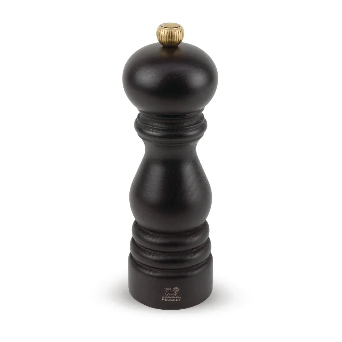 P026 Peugeot Dark Wood Pepper Mill 7in - JD Catering Equipment Solutions Ltd