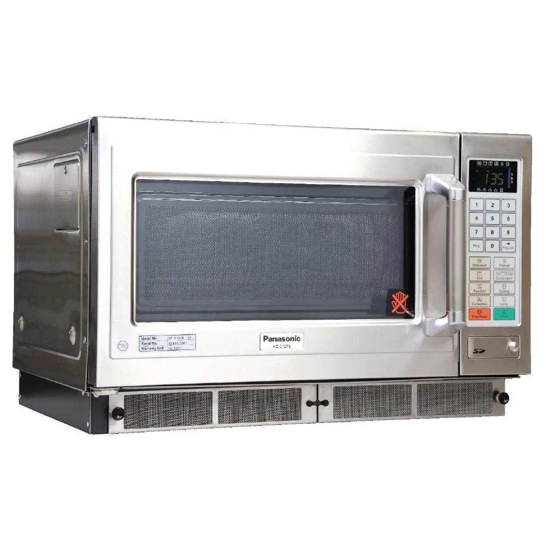 CD092 Panasonic 1800W Combination Microwave Grill NE-C1275 - JD Catering Equipment Solutions Ltd