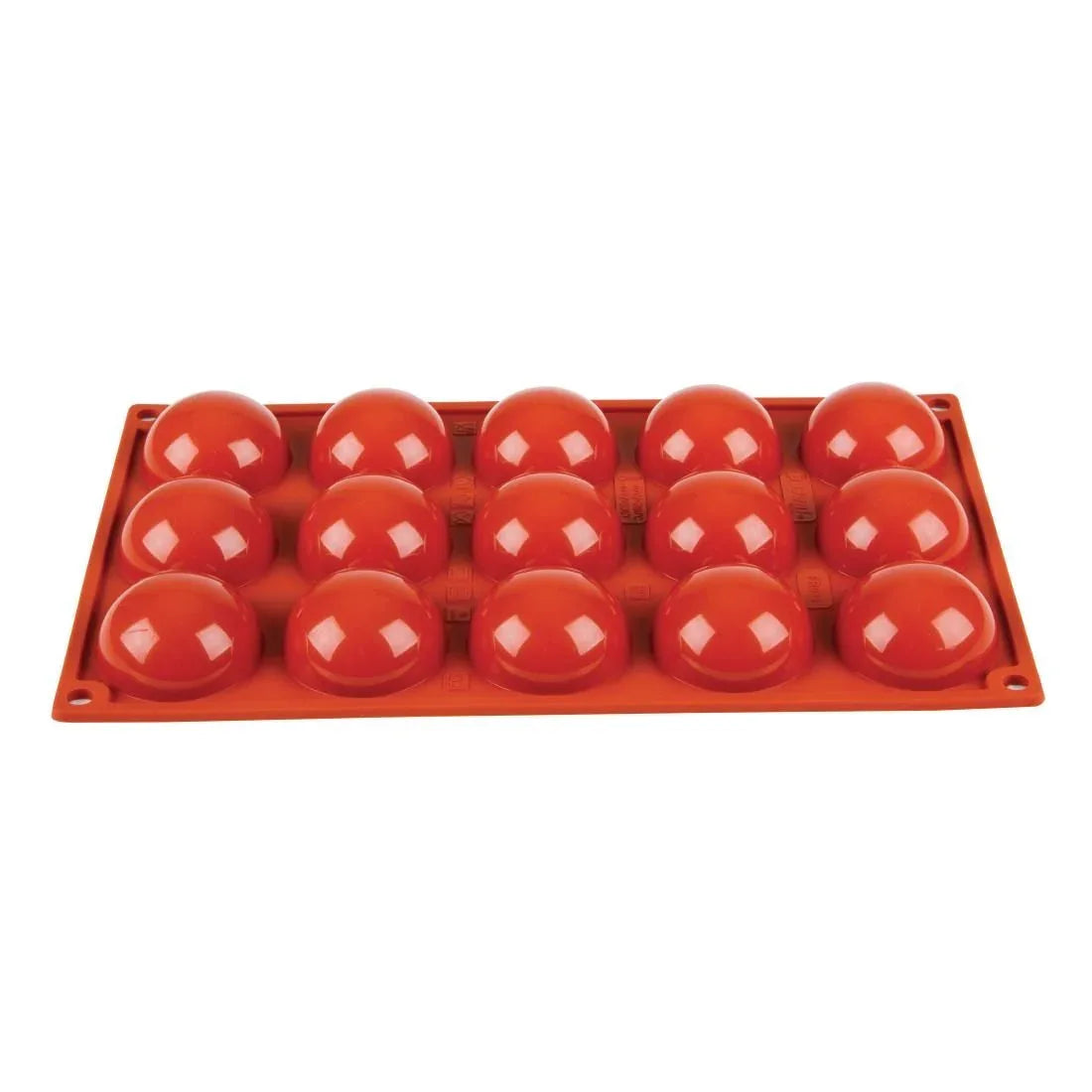 N936 Pavoni Formaflex Silicone Half Sphere Mould 15 Cup