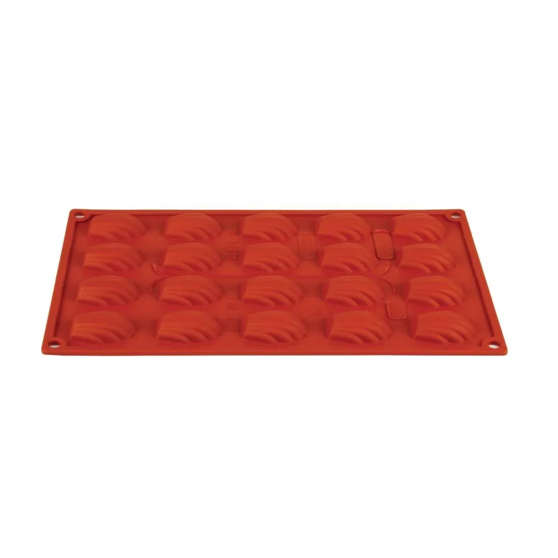 N939 Pavoni Formaflex Silicone Non-Stick Mini-Madeleine Mould 20 Cup - JD Catering Equipment Solutions Ltd