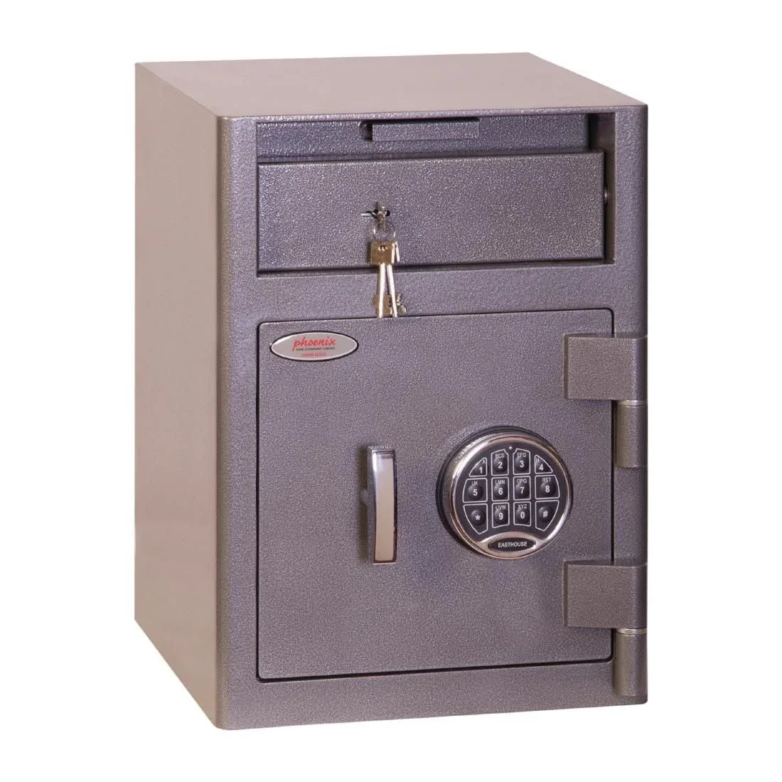GR357 Phoenix Cash Deposit Drop Safe Graphite Grey 47Ltr 3K - JD Catering Equipment Solutions Ltd