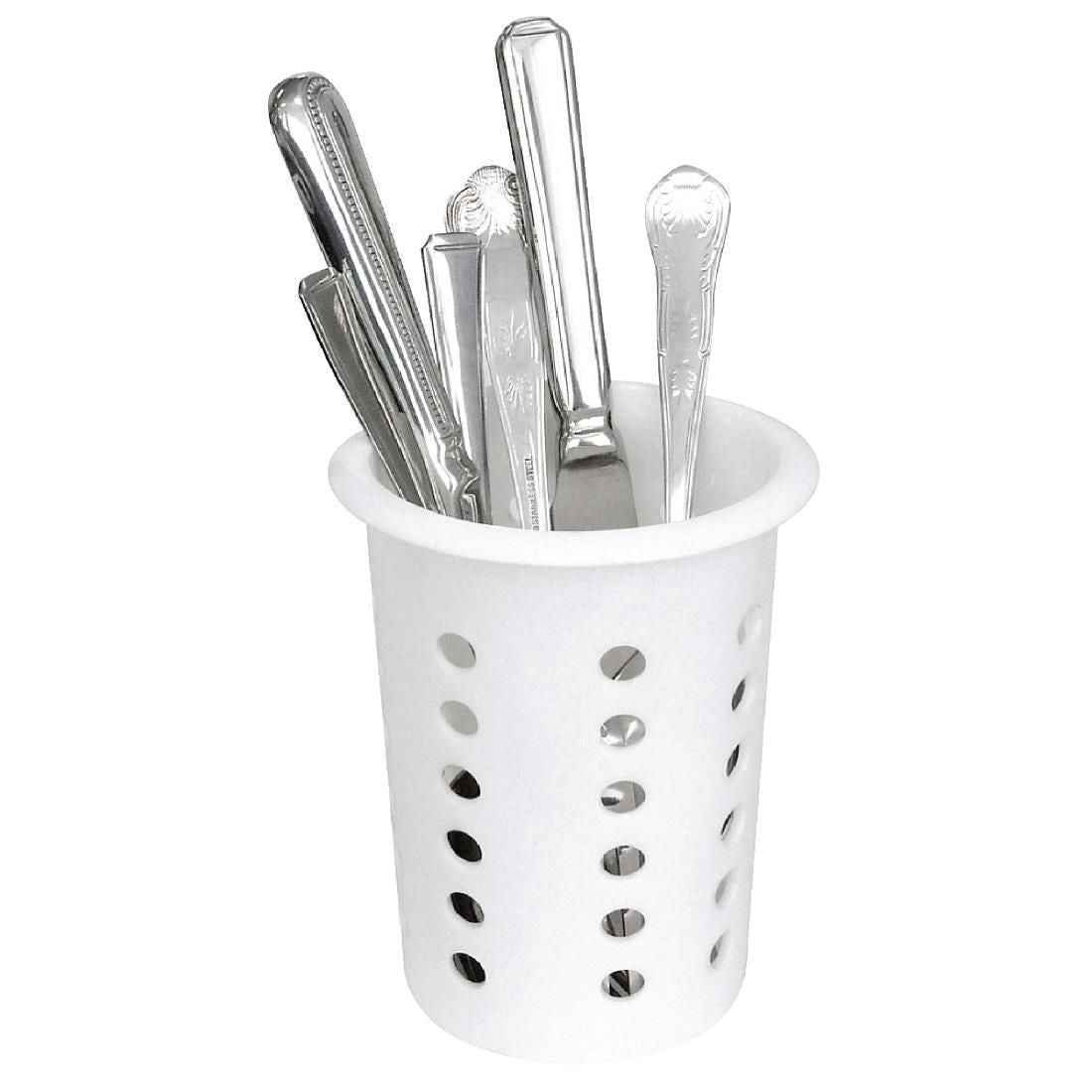 P176 Plastic Cutlery Basket Round