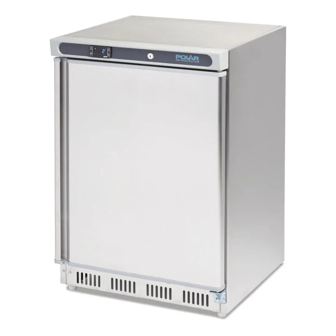 CD081 Polar C-Series Stainless Steel Under Counter Freezer 140Ltr - CD081 - JD Catering Equipment Solutions Ltd