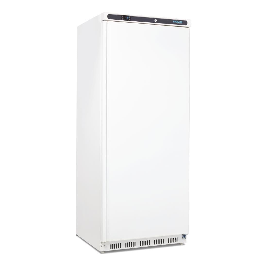 CD615 Polar C-Series Upright Freezer White 600Ltr