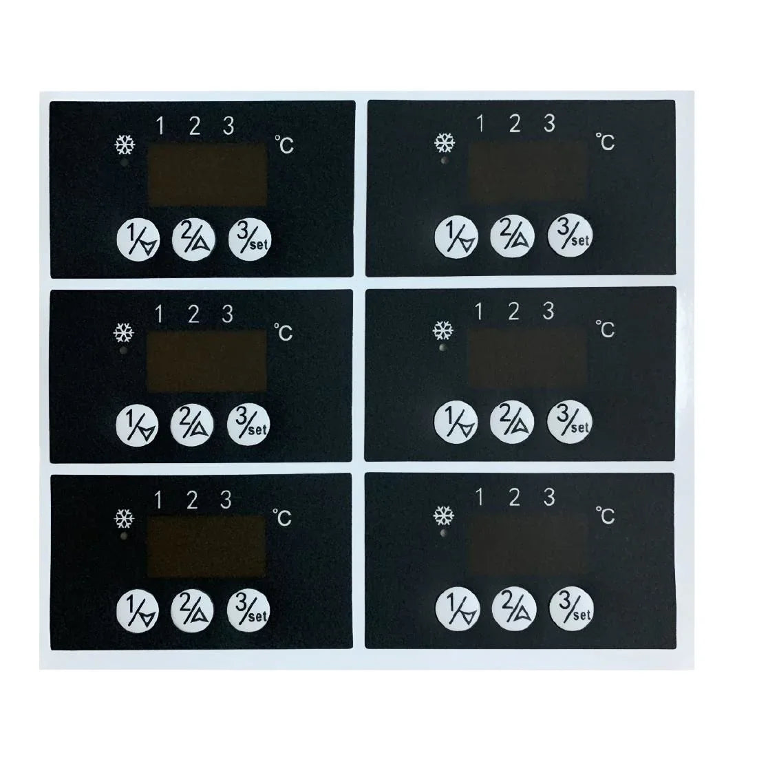 AK041 Polar Electronic Thermostat Sticker - JD Catering Equipment Solutions Ltd