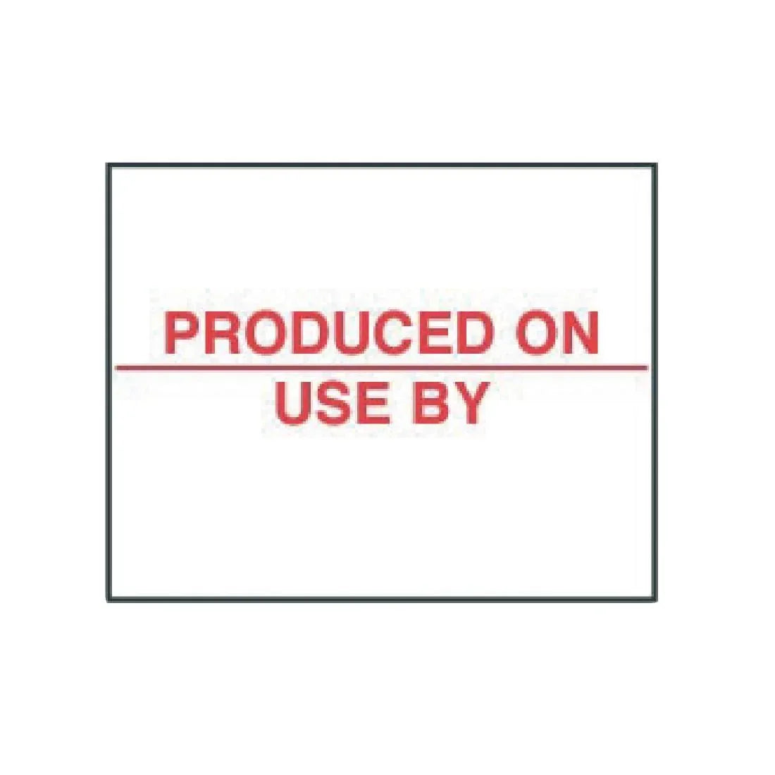 J330 Produced On Labels (Pack of 14000) - JD Catering Equipment Solutions Ltd