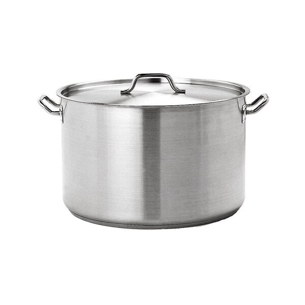 Prepara Heavy Duty Stew Pan 24cm Stainless Steel With Side Handles ED490