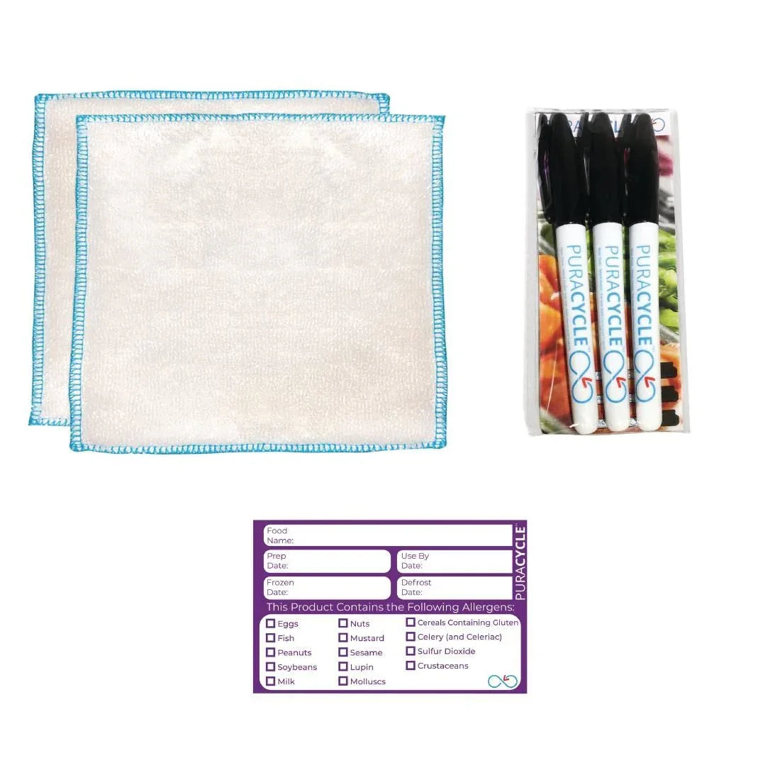 SA499 Puracycle Reusable Label Pack - JD Catering Equipment Solutions Ltd