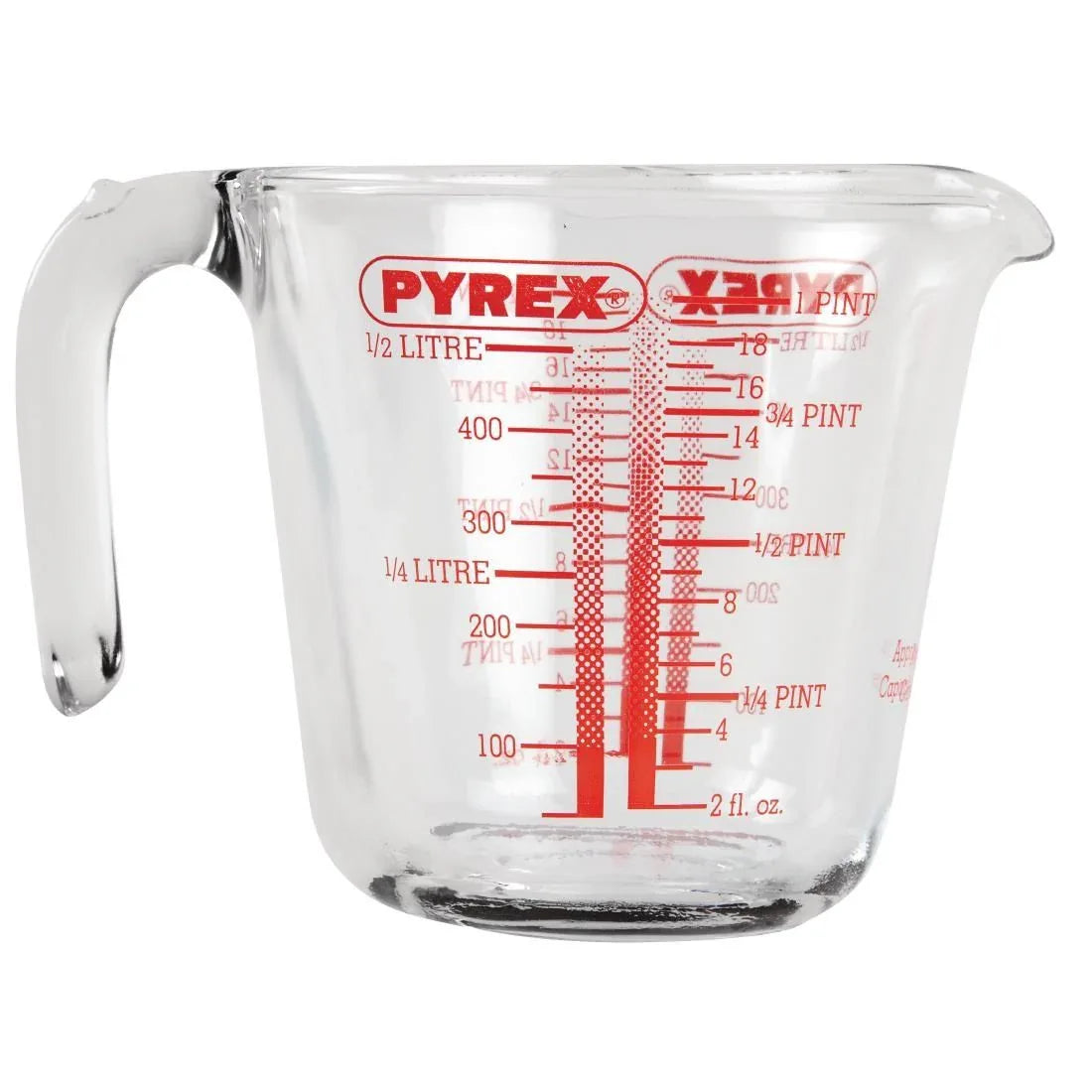 P586 Pyrex Measuring Jug 500ml - JD Catering Equipment Solutions Ltd