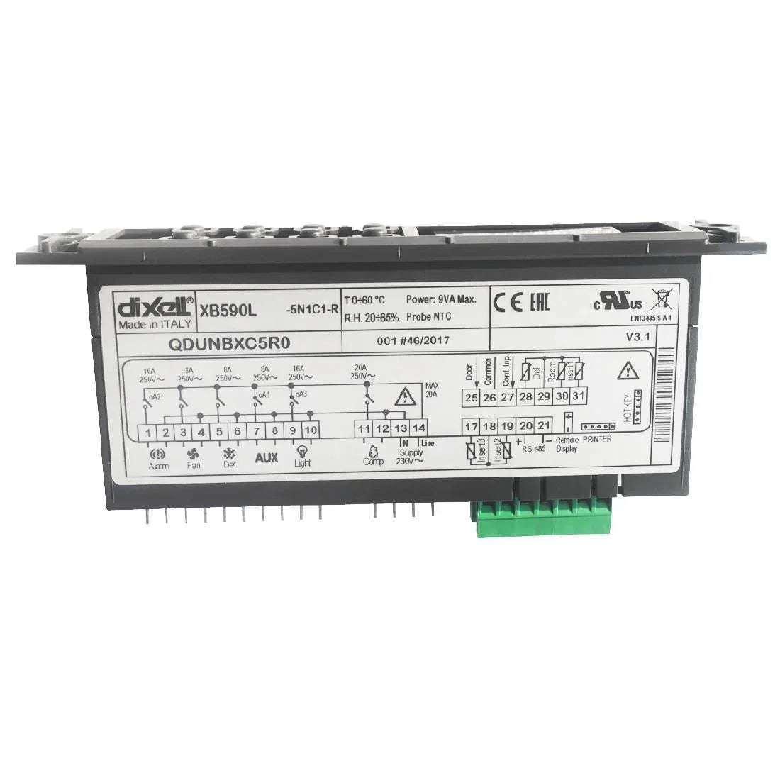 AG968 Replacement Thermostat XB590L for DN492-02 DN493-02 DN494-02 - JD Catering Equipment Solutions Ltd