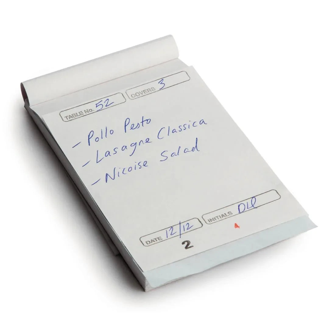 E168 Restaurant Waiter Pads Duplicate - JD Catering Equipment Solutions Ltd