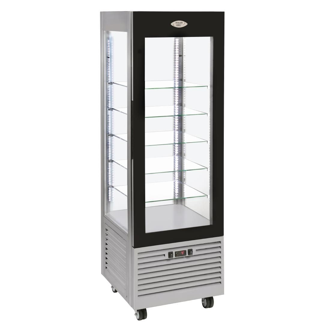 DT733 Roller Grill Display Fridge with Fixed Shelves