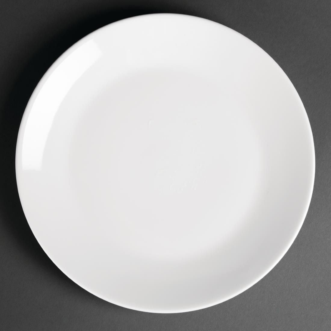 CG001 Royal Porcelain Classic White Coupe Plates 150mm (Pack of 12)