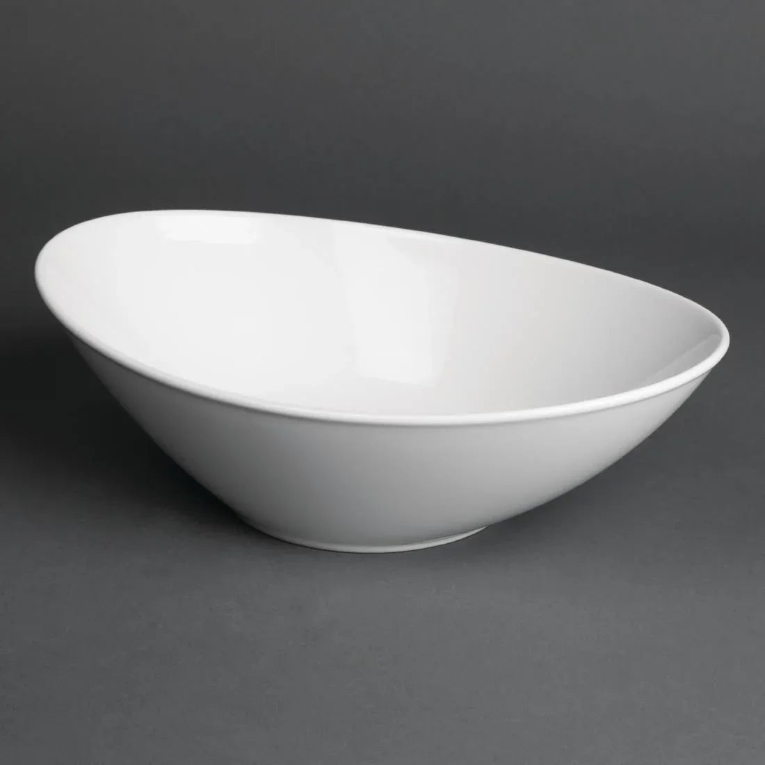 CG061 Royal Porcelain Classic White Salad Bowls 250mm (Pack of 6) - JD Catering Equipment Solutions Ltd