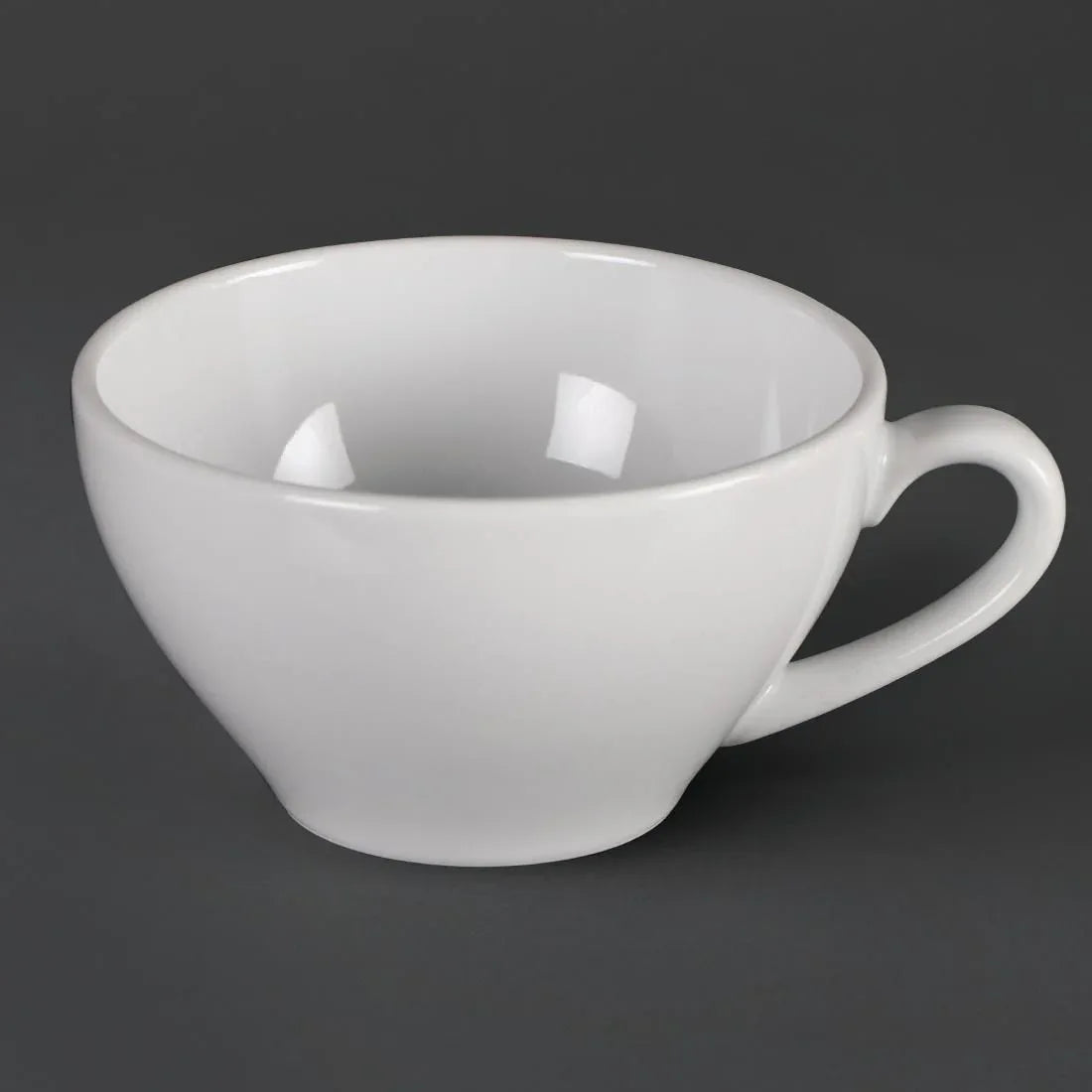 CG024 Royal Porcelain Classic White Tea Cups 180ml (Pack of 12) - JD Catering Equipment Solutions Ltd
