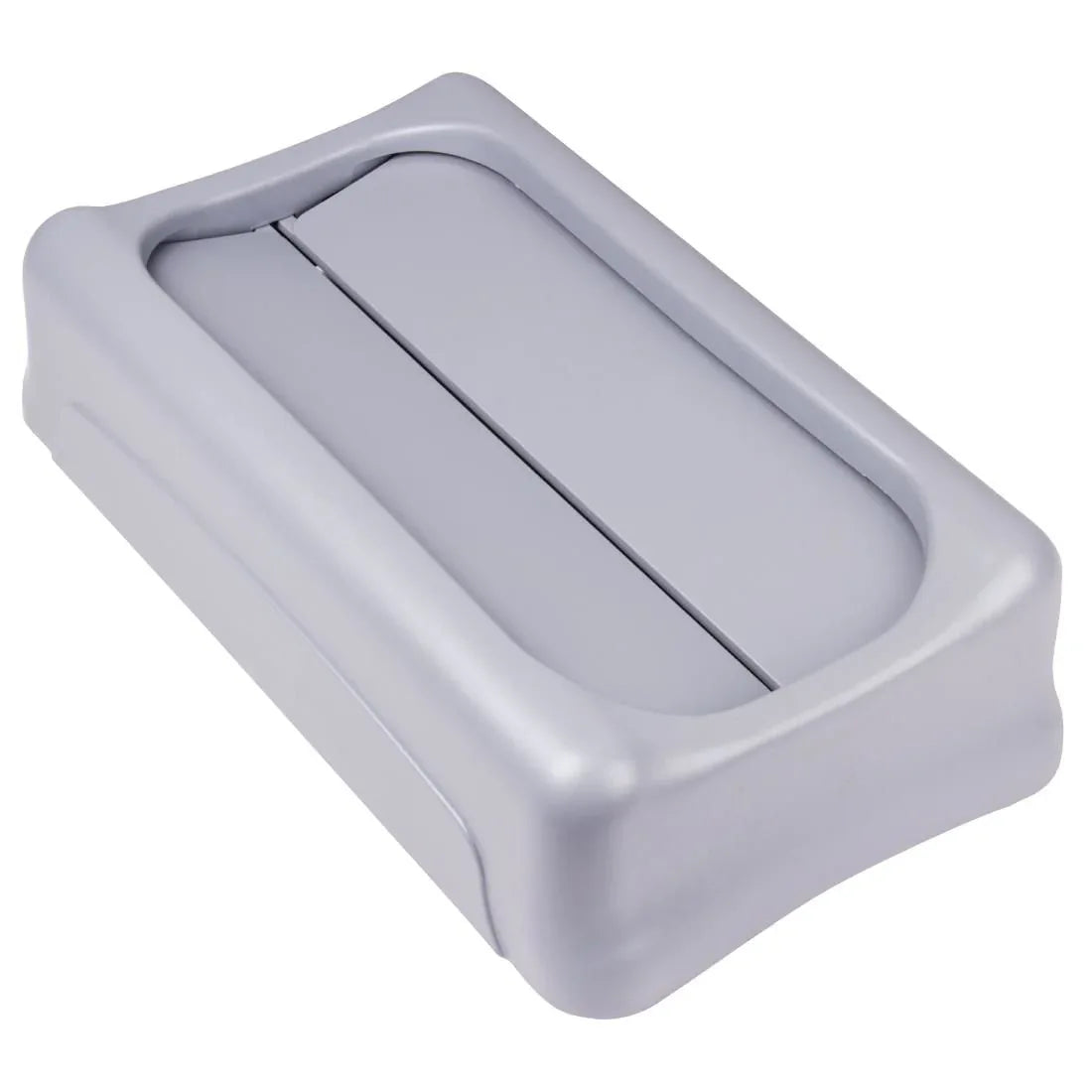 F604 Rubbermaid General Purpose Swing Lid Grey - JD Catering Equipment Solutions Ltd