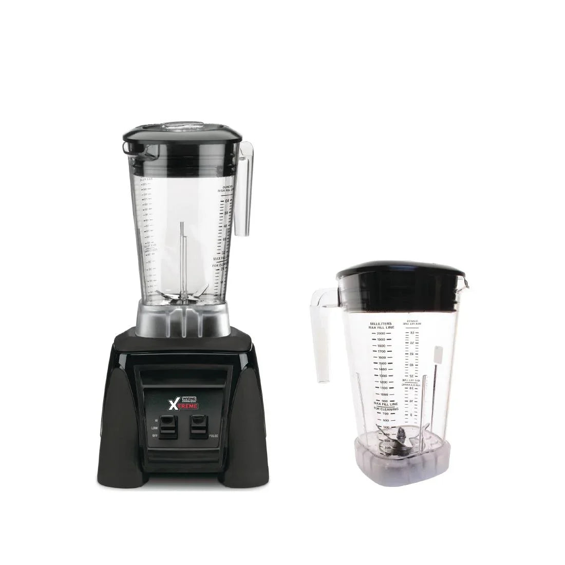 SA500 Waring Xtreme Hi-Power Bar Blender MX1000XTXEK with Extra Jug - JD Catering Equipment Solutions Ltd