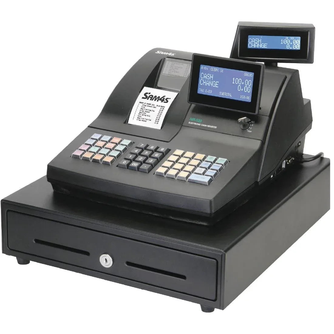 CD404 SAM4S Cash Register NR-520 - JD Catering Equipment Solutions Ltd