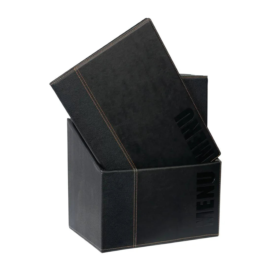 U266 Securit Contemporary Menu Covers and Storage Box A4 (Pack of 20)
