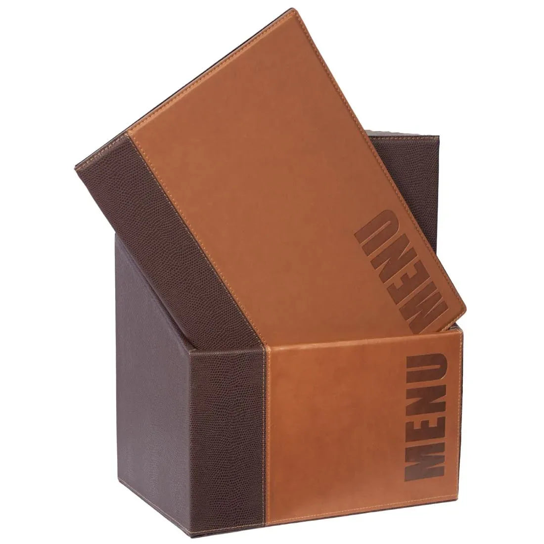 U268 Securit Contemporary Menu Covers and Storage Box A4 (Pack of 20) - JD Catering Equipment Solutions Ltd
