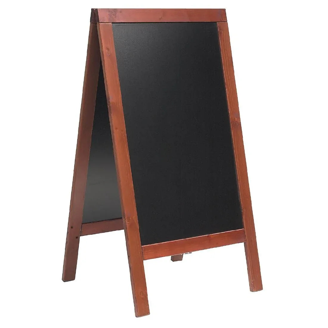 P514 Securit Duplo Pavement Board 1350 x 700mm Mahogany - JD Catering Equipment Solutions Ltd