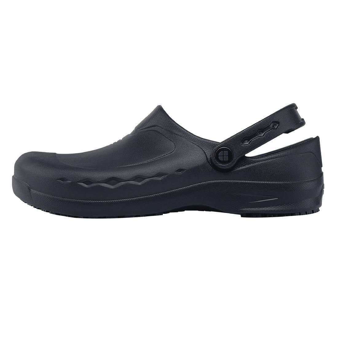 BB569-37 Shoes for Crews Zinc Clogs Black - JD Catering Equipment Solutions Ltd