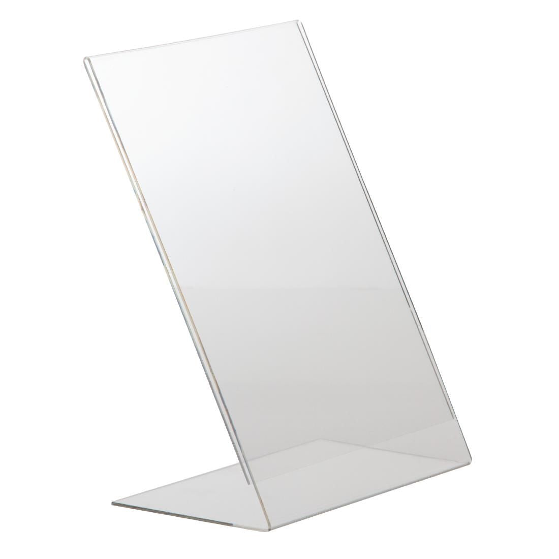 CC445 Slanted Acrylic Menu Holder