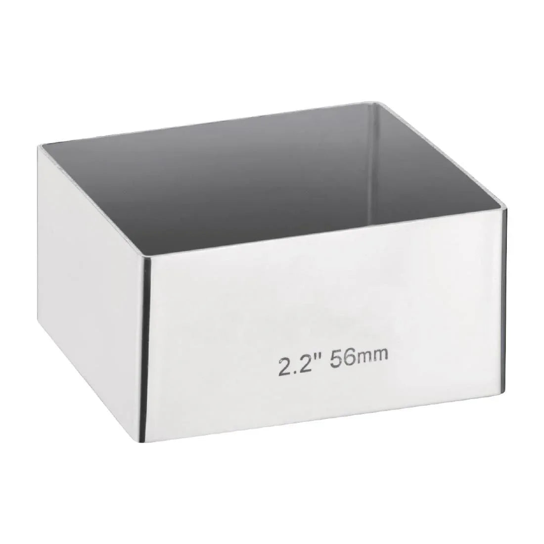 E063 Square Mini Gateaux Mould 60 x 60mm - JD Catering Equipment Solutions Ltd